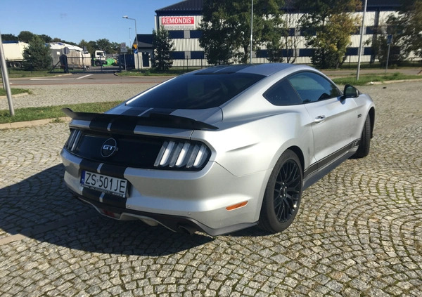 Ford Mustang cena 129000 przebieg: 41633, rok produkcji 2015 z Szczecin małe 67